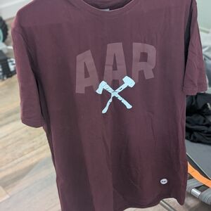 All American Roughneck - Maroon Tee